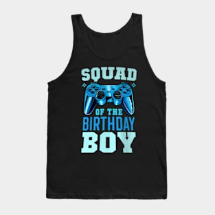 Squad of the Birthday Video Birthday Tank Top